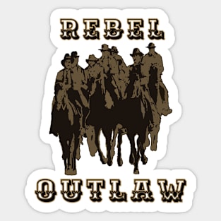 REBEL OUTLAW Sticker